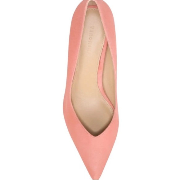 Veronica Beard pink/peach pumps - Picture 6 of 8